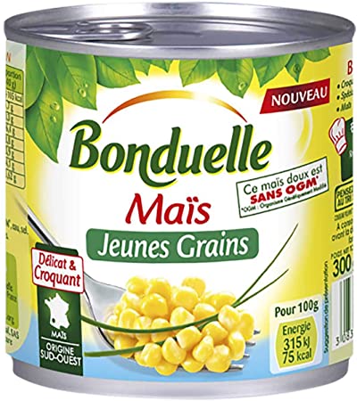 Bondeulle Maïs Jeune Grain x2 280g